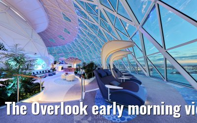 The Overlook early morning view Legend of the Seas