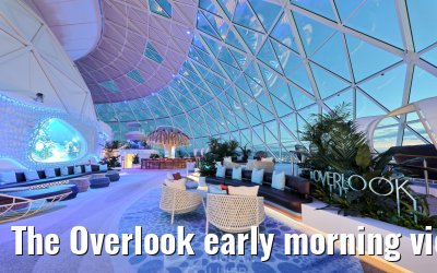 The Overlook early morning view Legend of the Seas