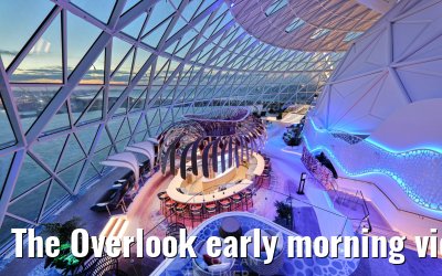The Overlook early morning view Legend of the Seas