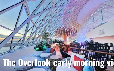 The Overlook early morning view Legend of the Seas