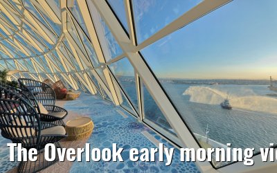 The Overlook early morning view Legend of the Seas