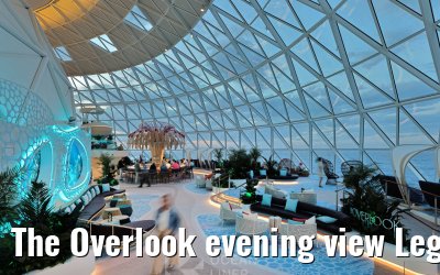 The Overlook evening view Legend of the Seas