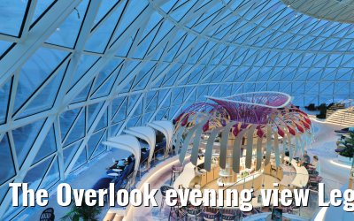 The Overlook evening view Legend of the Seas