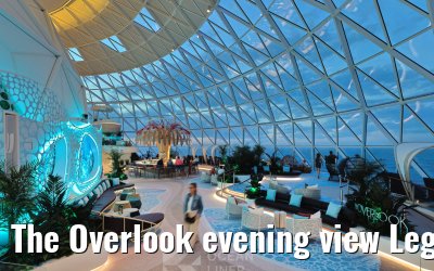 The Overlook evening view Legend of the Seas