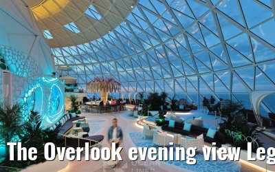 The Overlook evening view Legend of the Seas