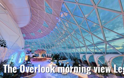 The Overlook morning view Legend of the Seas
