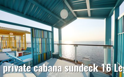 private cabana sundeck 16 Legend of the Seas