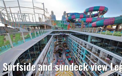 Surfside and sundeck view Legend of the Seas