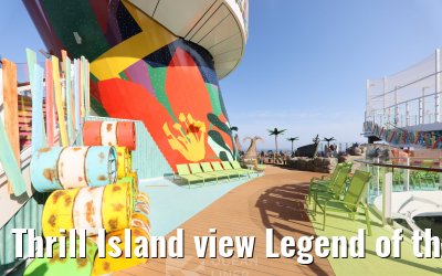 Thrill Island view Legend of the Seas