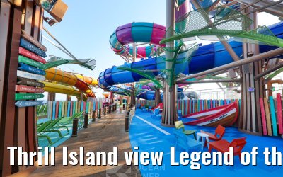 Thrill Island view Legend of the Seas