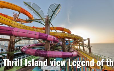 Thrill Island view Legend of the Seas