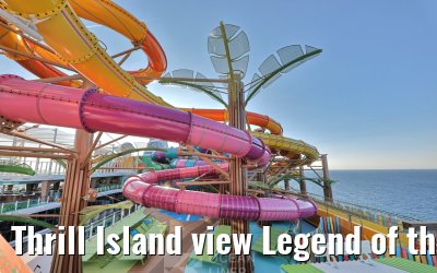 Thrill Island view Legend of the Seas