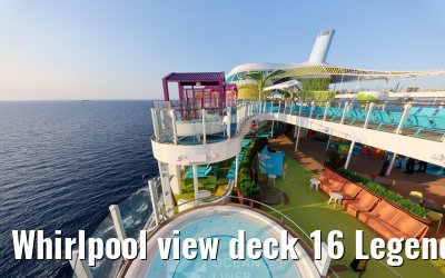 Whirlpool view deck 16 Legend of the Seas