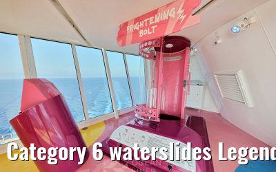 Category 6 waterslides Legend of the Seas