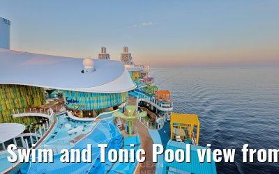 Swim and Tonic Pool view from Suite Sun Deck Legend of the Seas