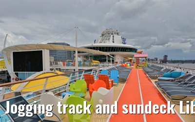 Jogging track and sundeck Liberty of the Seas