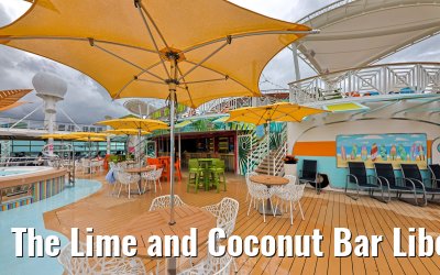 The Lime and Coconut Bar Liberty of the Seas