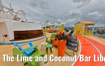 The Lime and Coconut Bar Liberty of the Seas