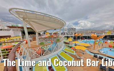 The Lime and Coconut Bar Liberty of the Seas