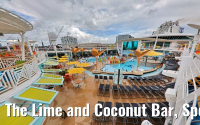 The Lime and Coconut Bar, Sports Pool, Main Pool