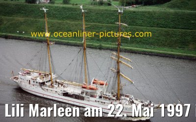 Lili Marleen am 22. Mai 1997 im Nord-Ostsee-Kanal