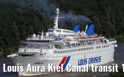 Louis Aura Kiel Canal transit 11. July 2014