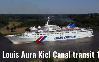 Louis Aura Kiel Canal transit 11. July 2014