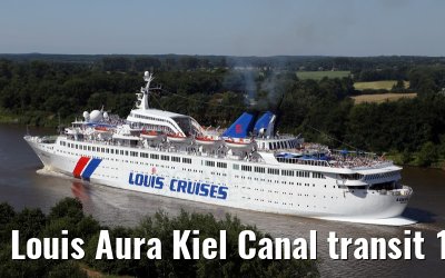 Louis Aura Kiel Canal transit 11. July 2014