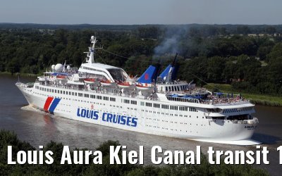 Louis Aura Kiel Canal transit 11. July 2014