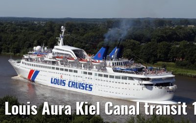 Louis Aura Kiel Canal transit 11. July 2014