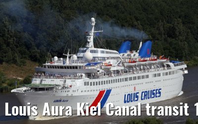 Louis Aura Kiel Canal transit 11. July 2014