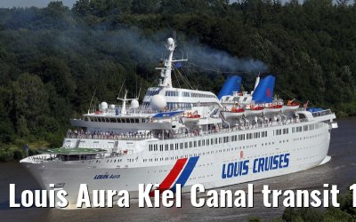 Louis Aura Kiel Canal transit 11. July 2014