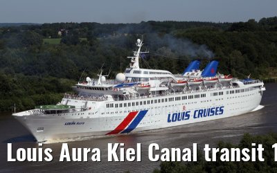 Louis Aura Kiel Canal transit 11. July 2014