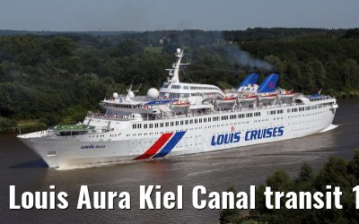 Louis Aura Kiel Canal transit 11. July 2014