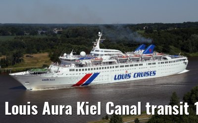 Louis Aura Kiel Canal transit 11. July 2014