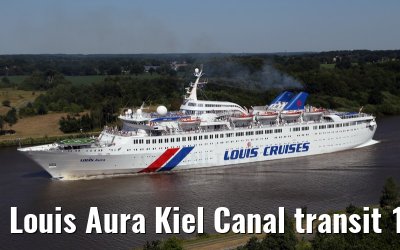 Louis Aura Kiel Canal transit 11. July 2014