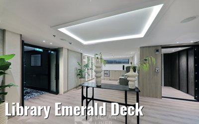 Library Emerald Deck