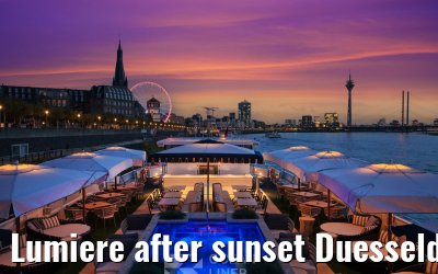 Lumiere after sunset Duesseldorf 30.10.2025