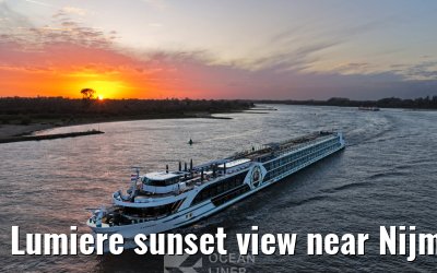 Lumiere sunset view near Nijmegen 28.10.2025