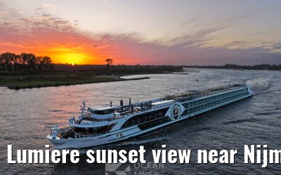 Lumiere sunset view near Nijmegen 28.10.2025