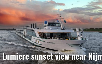 Lumiere sunset view near Nijmegen 28.10.2025