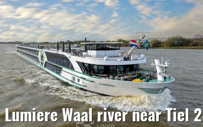 Lumiere Waal river near Tiel 28.10.2025