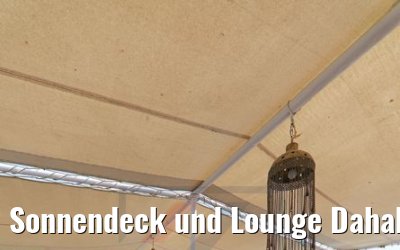Sonnendeck und Lounge Dahabiya Abundance