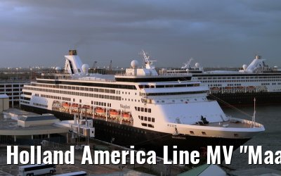 Holland America Line MV "Maasdam", MV "Statendam" moored in Port Everglades, 12.11.2010