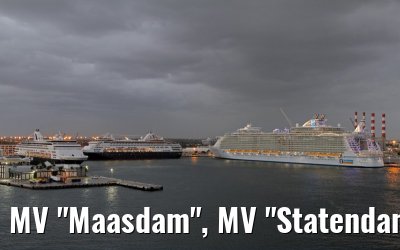 MV "Maasdam", MV "Statendam", MV "Allure of the Seas", Port Everglades 12.11.2010