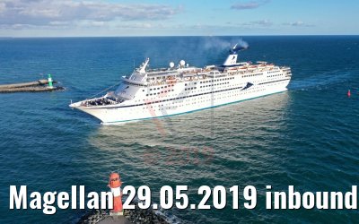 Magellan 29.05.2019 inbound Warnemünde