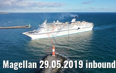Magellan 29.05.2019 inbound Warnemünde