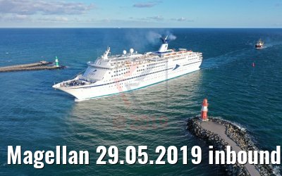 Magellan 29.05.2019 inbound Warnemünde