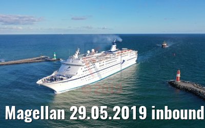 Magellan 29.05.2019 inbound Warnemünde