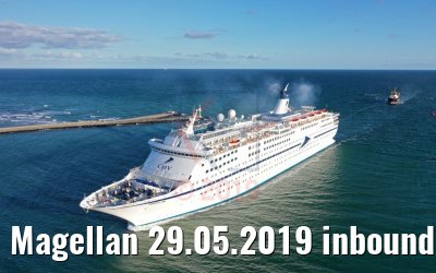 Magellan 29.05.2019 inbound Warnemünde